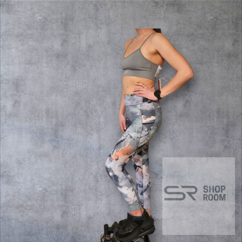 Legginsy treningowe długie Reebok Lux Bold