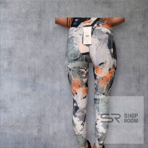 Legginsy treningowe długie Reebok Lux Bold